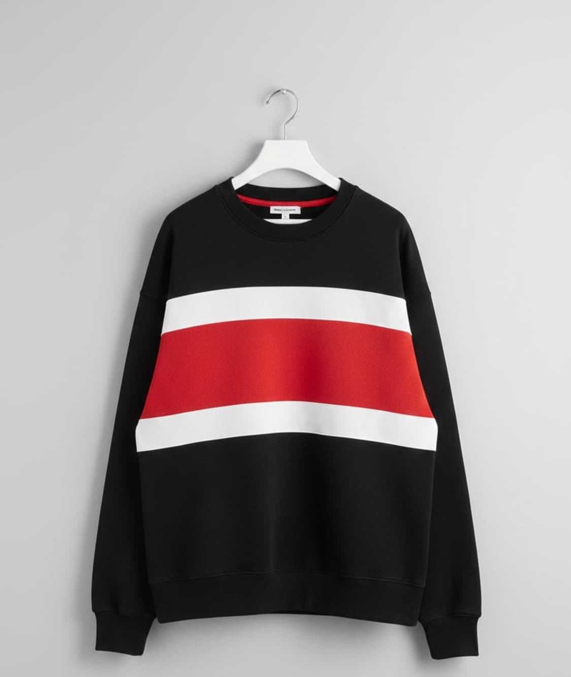 스트라이프 공용 맨투맨 새상품 상품이미지2