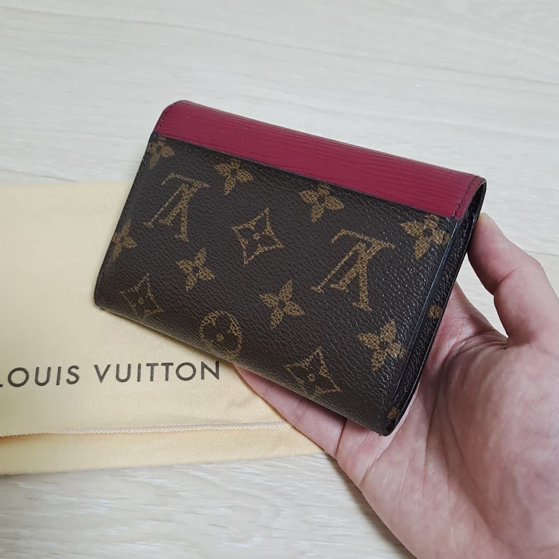 [100%/정품] 루이비통 모노그램 마리루 중지갑, 루이비통지갑 상품이미지5