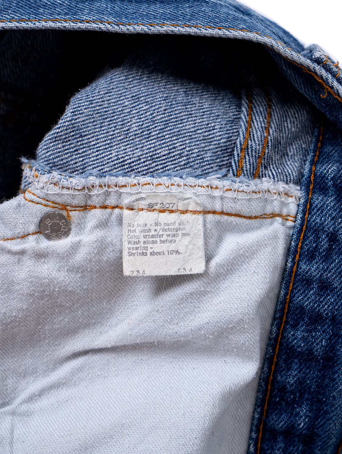 80s Levi's 501 Washed Denim Pants 상품이미지5