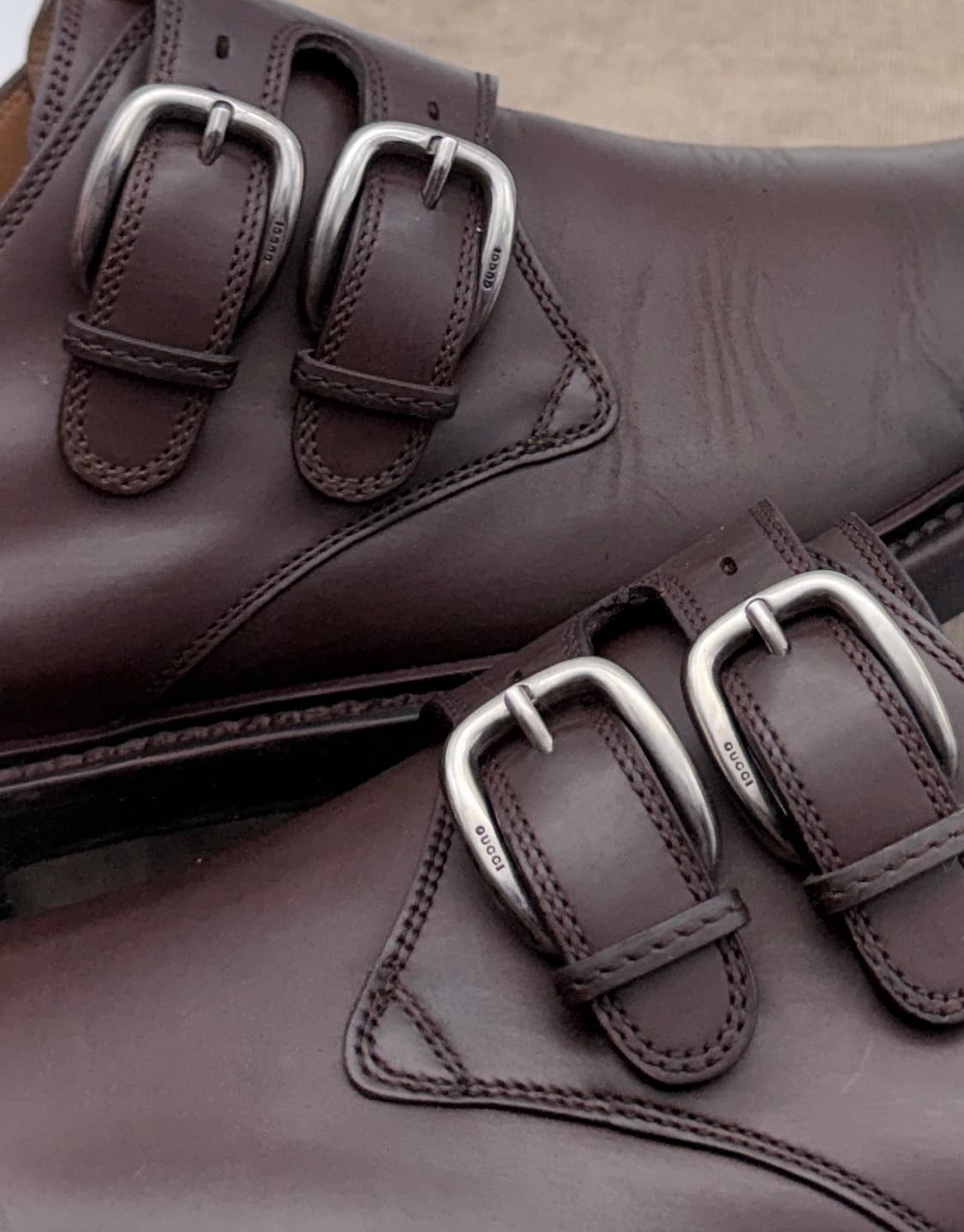 정품)구찌 더블 몽크 260 상품이미지3