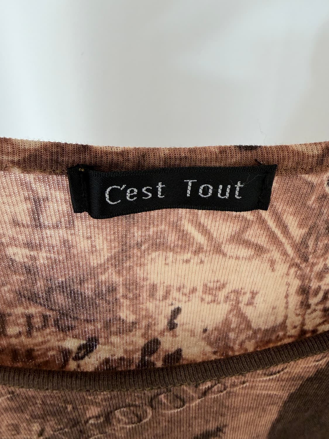 C'est Tout shirring top 상품이미지6