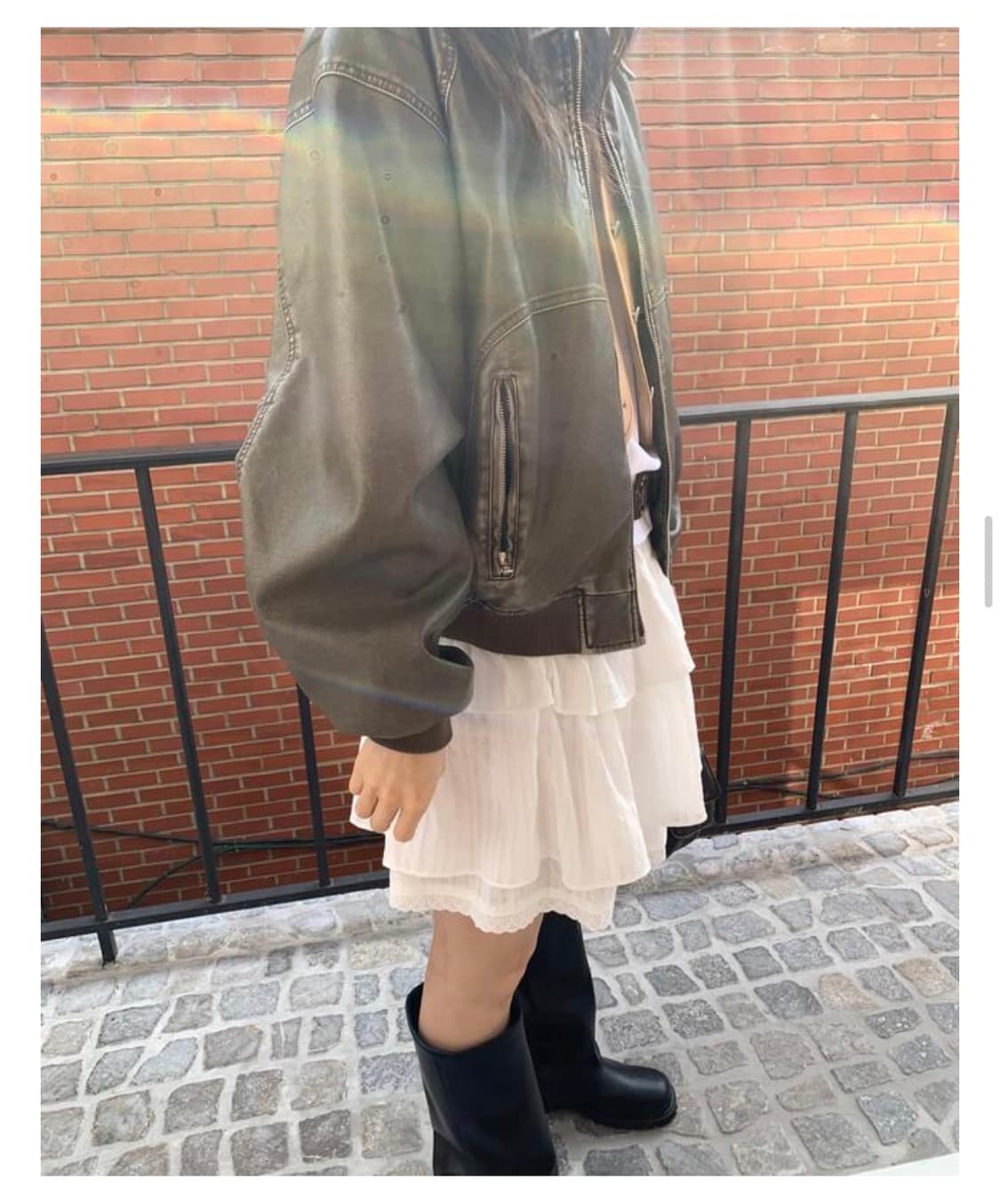 릿킴 reetkeem 워시드 가죽 자켓 상품이미지6