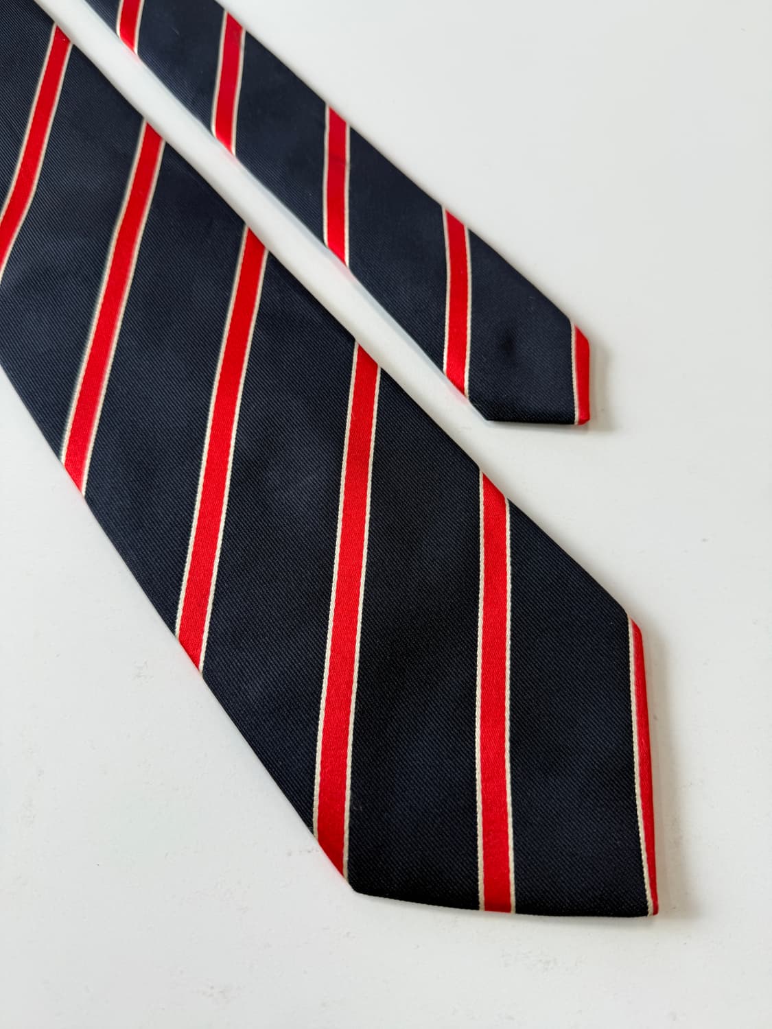 빈티지 레지멘탈 실크 넥타이 9cm 상품이미지4