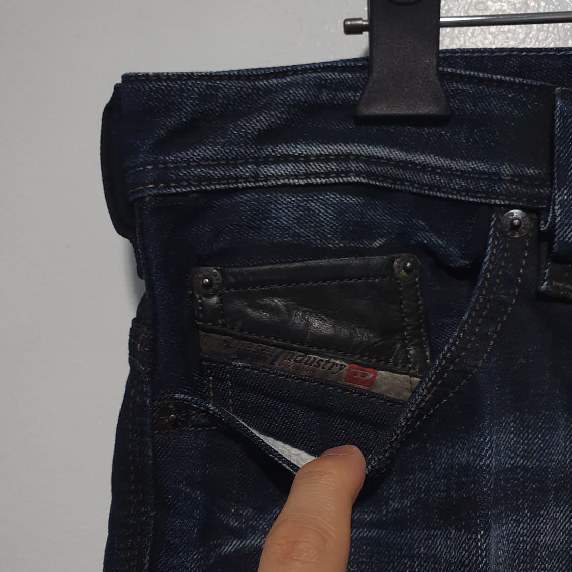 28-30인치) 디젤 타나즈 워싱 데님팬츠 슬림 스키니 스판 청바지 상품이미지5