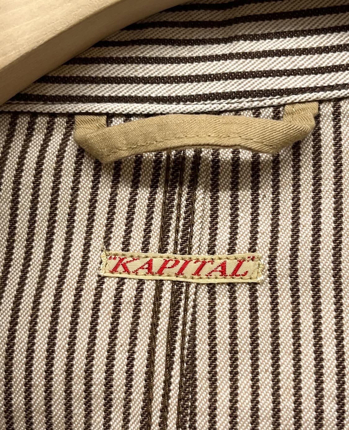KAPITAL kiro hirata 히코리 롱자켓 상품이미지3