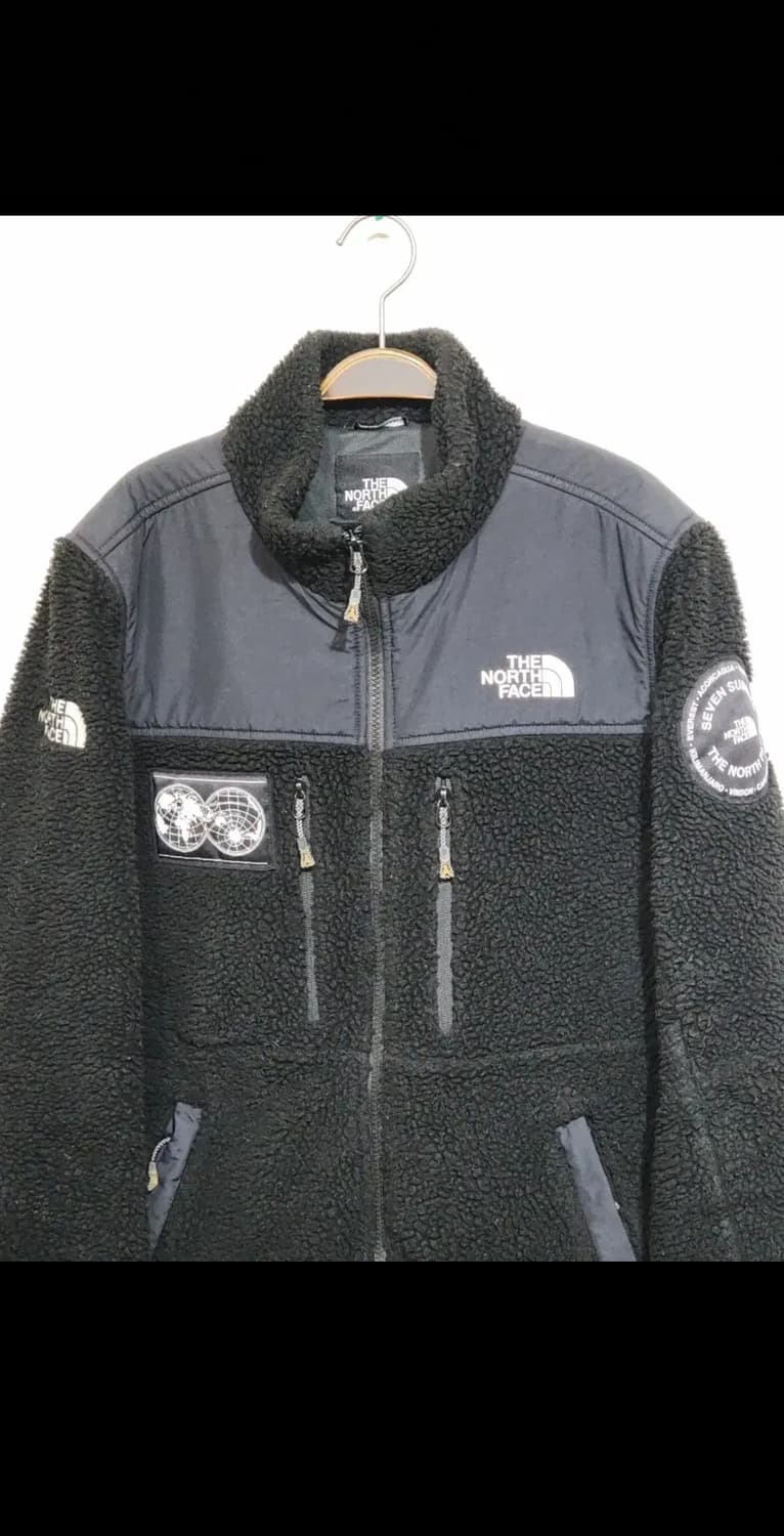(L) 노스페이스 플리스 점퍼 블랙 뽀글이 후리스 자켓  상품이미지2