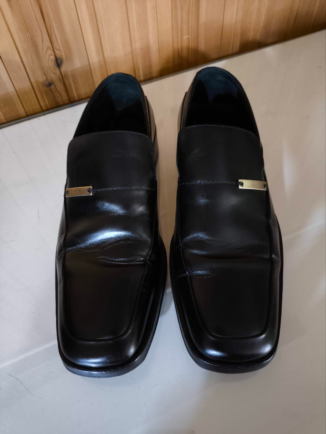 260mm 40 구찌 메탈로고 구두 상품이미지4