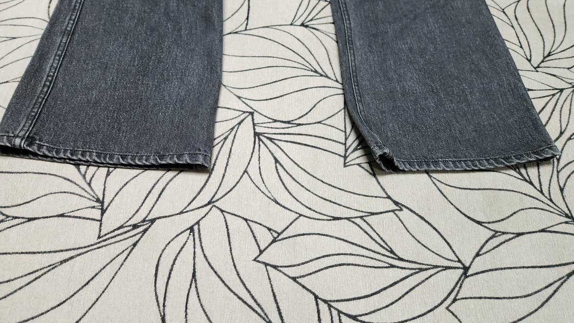 토니웩Flare Cut Denim Jeans washed black 32 상품이미지3