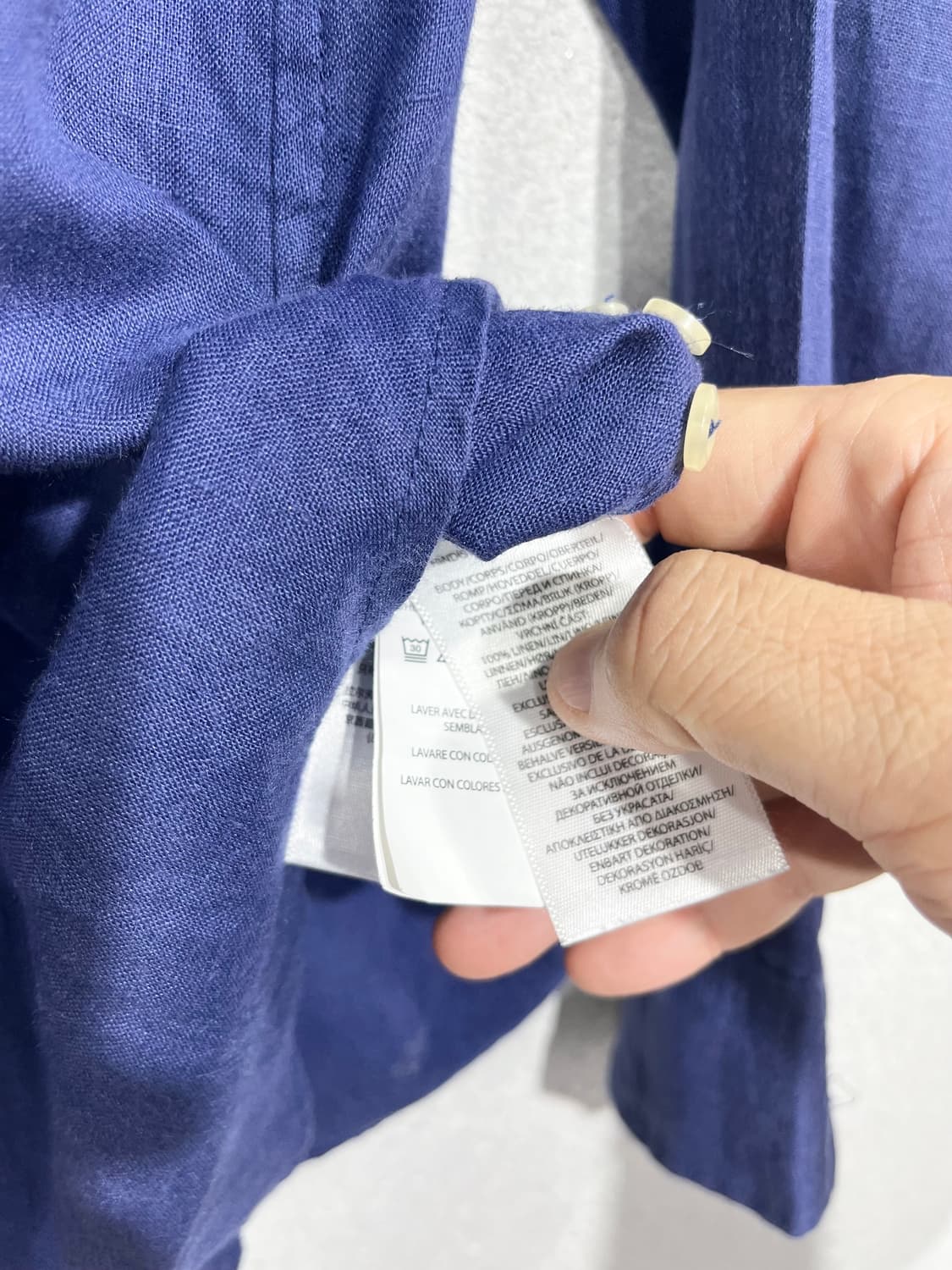 폴로 랄프로렌 린넨 셔츠 상품이미지4