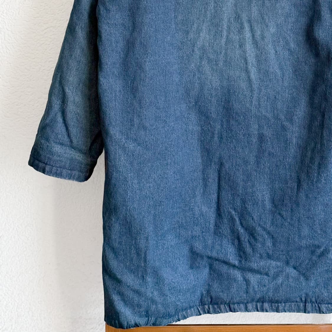 노마드 블루 후드 코트 상품이미지9