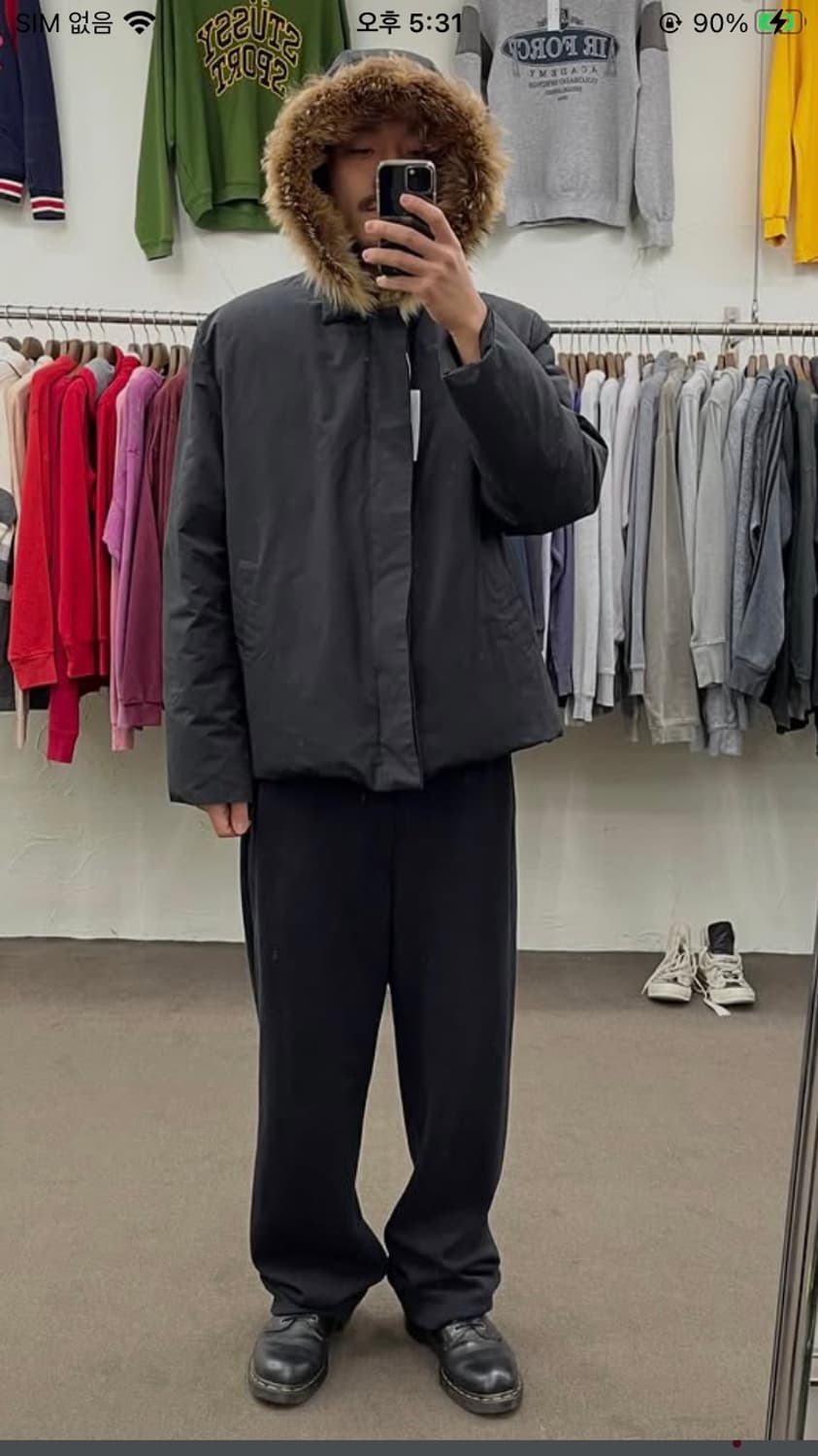 솔리드 옴므 퍼 다운자켓 상품이미지9