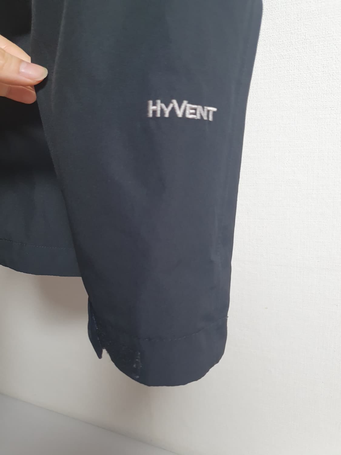 노스페이스 하이벤트 HyVent 후드 바람막이 자켓 블랙 105 상품이미지5