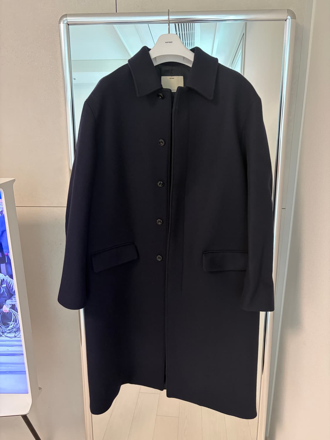 포터리 22fw 멜튼 울 맥 코트 2사이즈 상품이미지1