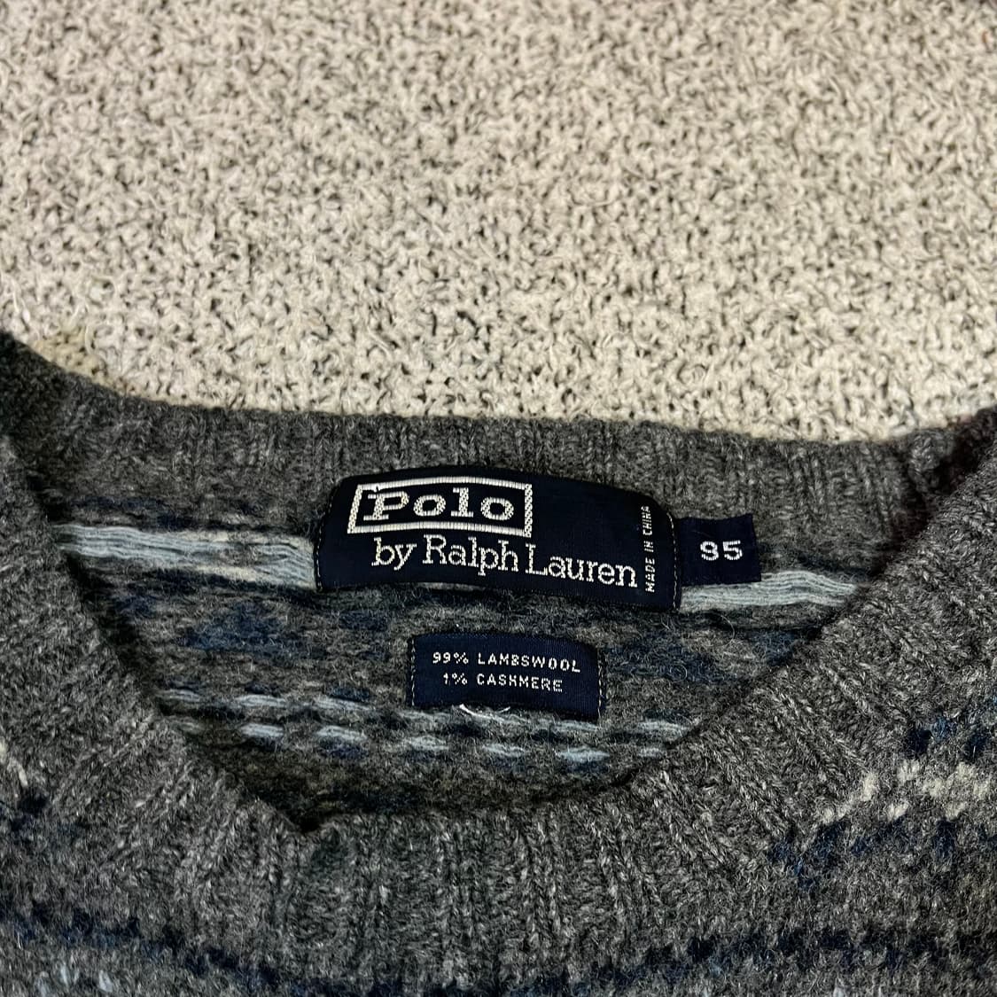 폴로 랄프로렌 렘스울 노르딕 니트 상품이미지3