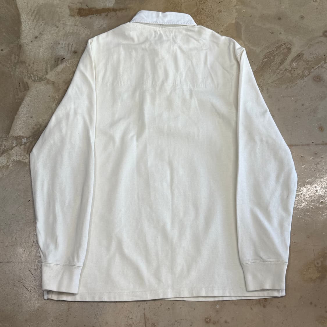 L 폴로랄프로렌 아이보리 럭비 티셔츠 상품이미지3