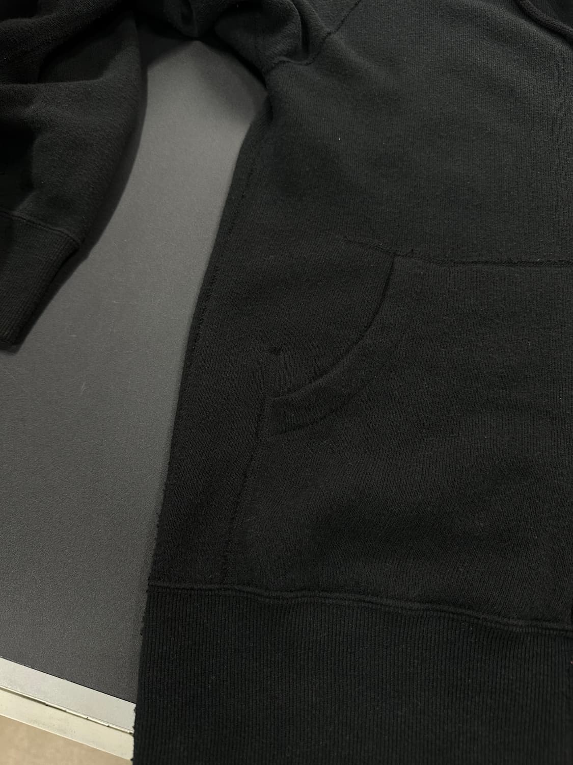 히스테릭글래머 히스걸 빅로고후드집업 블랙 상품이미지9