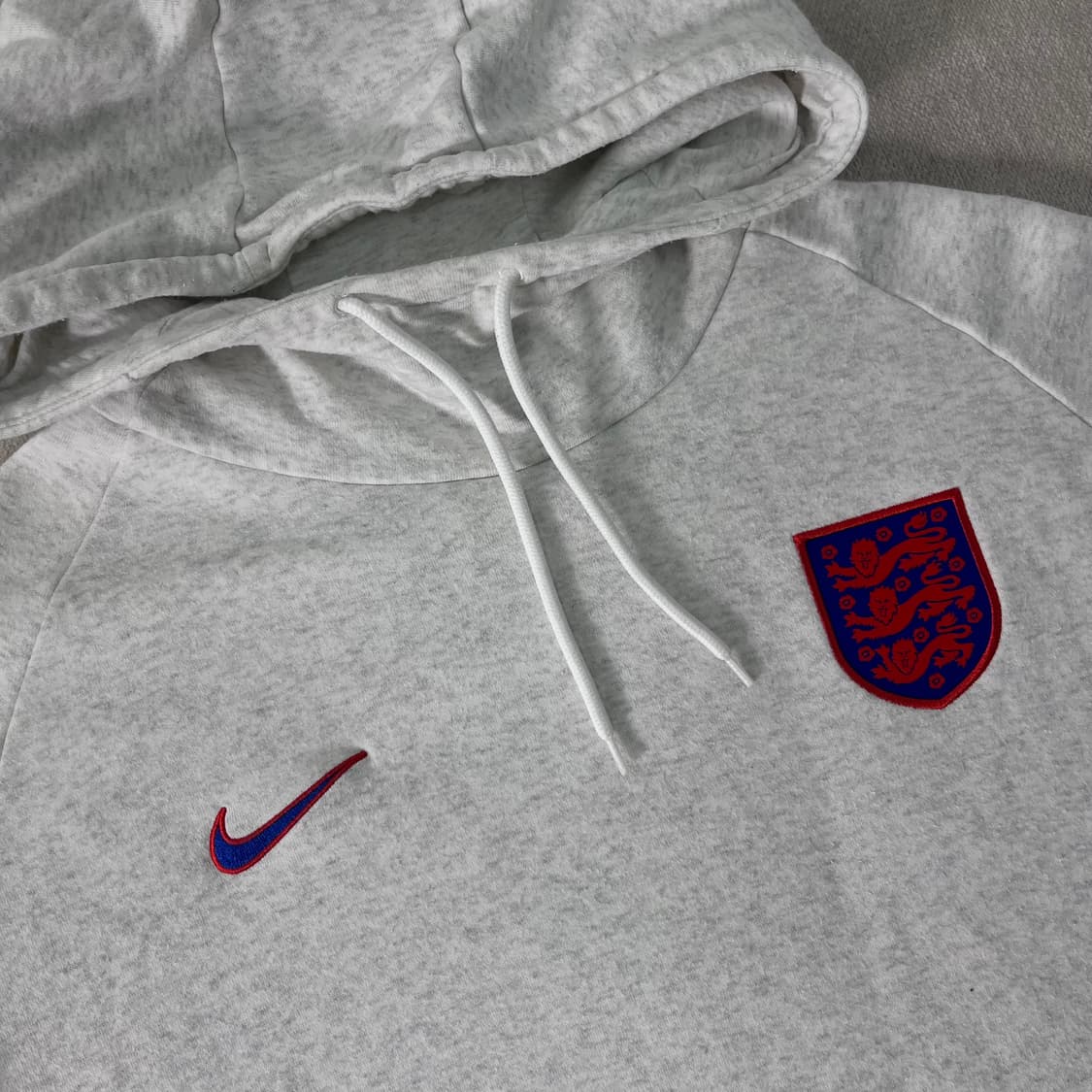 105 나이키 신형 잉글랜드 크림 후드티 상품이미지2