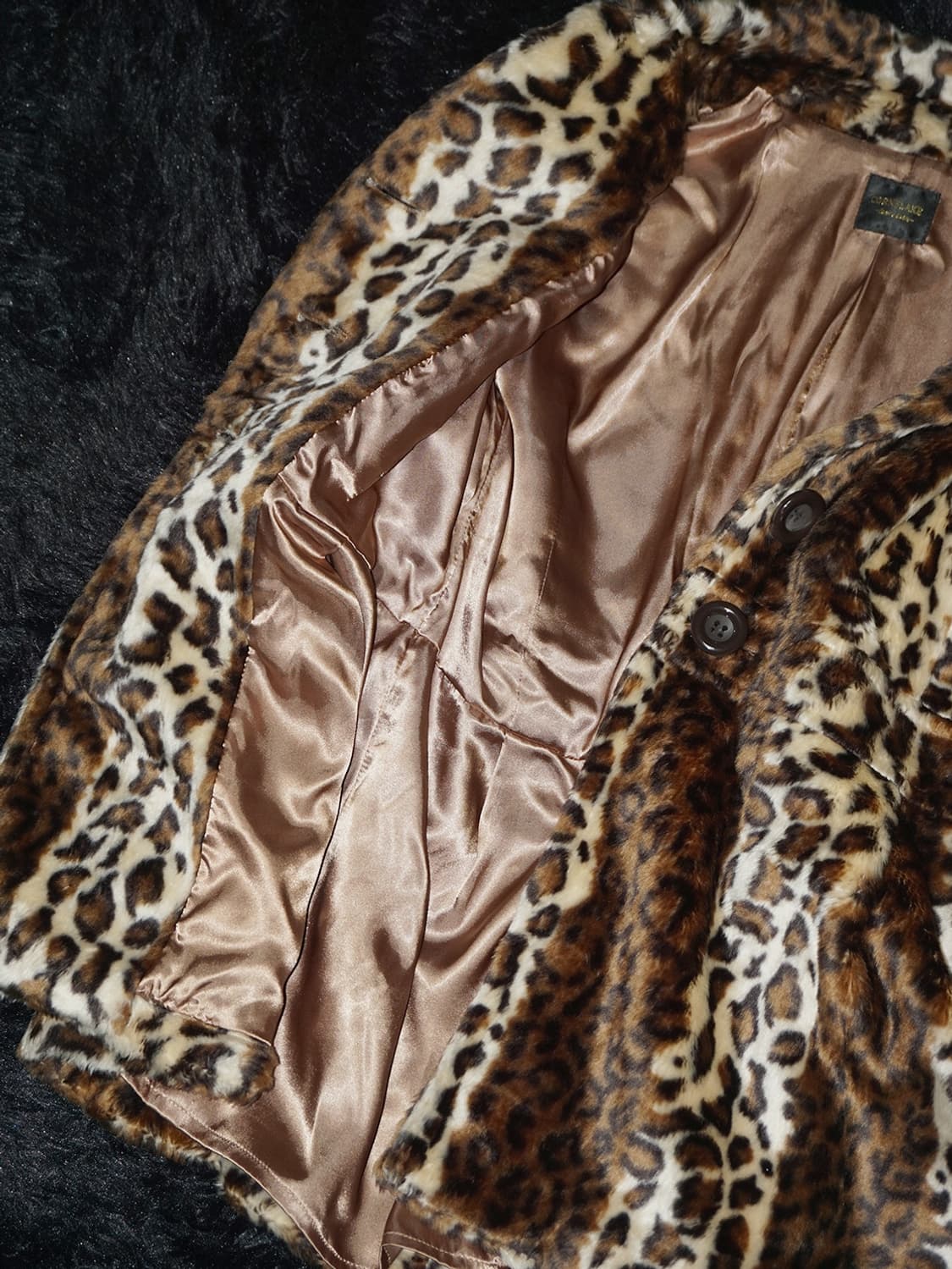 (cormflake) punk leopard fur jacket  상품이미지4