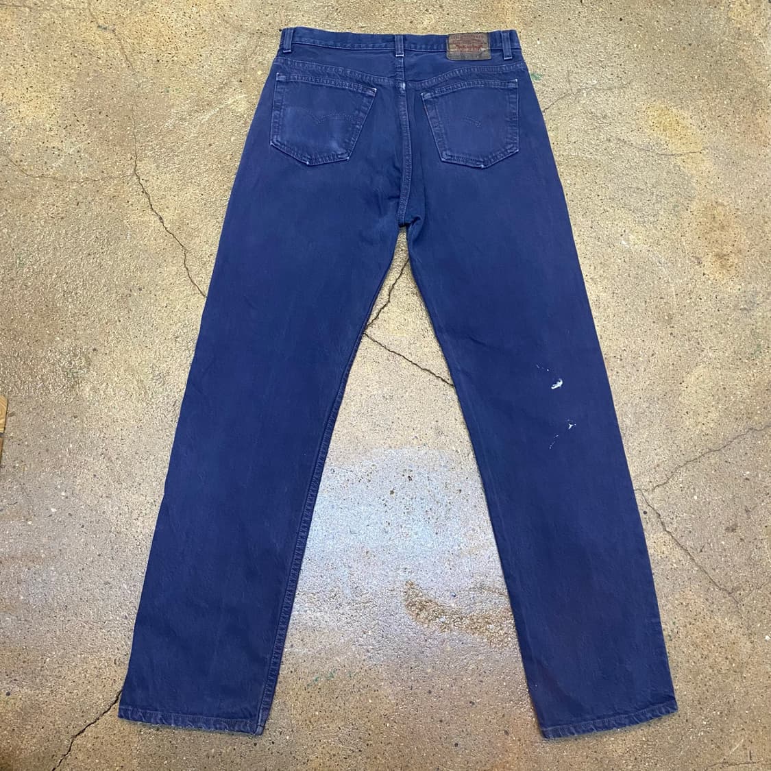 90’s Made in USA 리바이스 501 블루 데님 팬츠 상품이미지4