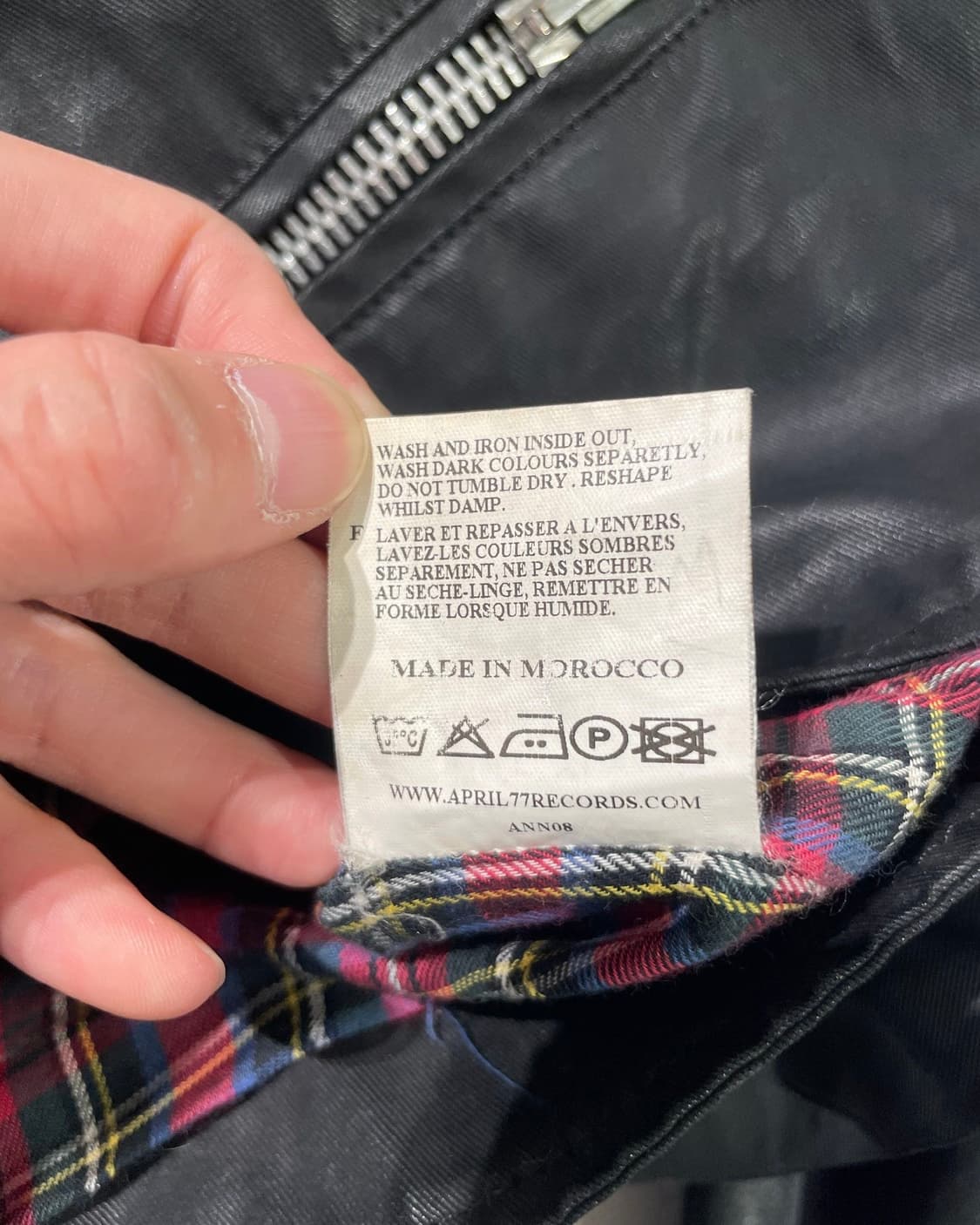 april77 블랙 케네디 유틸리티 라이더 자켓 상품이미지9