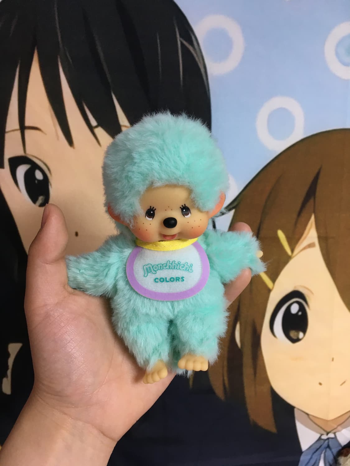 [몬치치/새상품] Monchhichi COLORS 민트 인형 키체인 상품이미지1