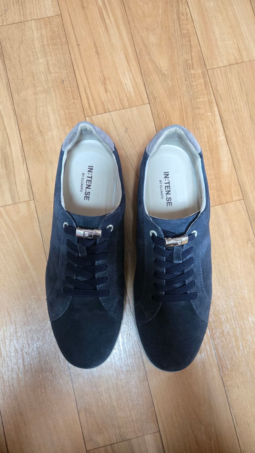 엘칸토 인텐스 남성 천연 소가죽 스웨이드 스니커즈 285,로퍼,운동화 상품이미지4