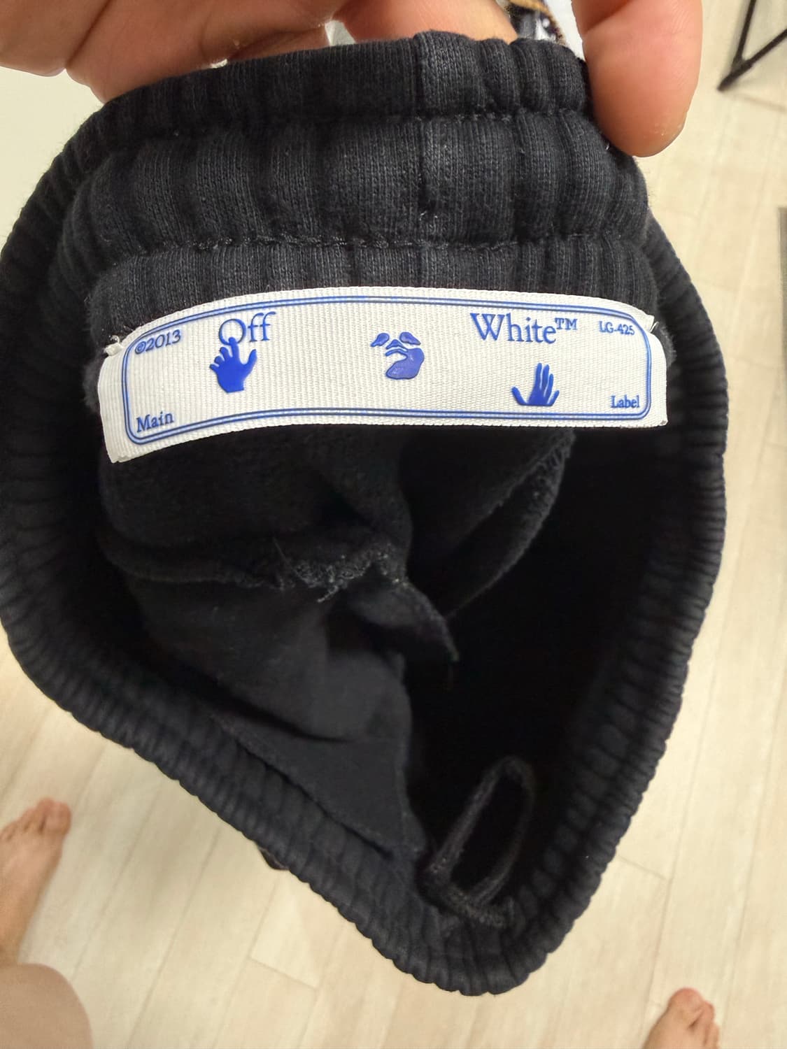 오프화이트 카라바조 조거팬츠 상품이미지3