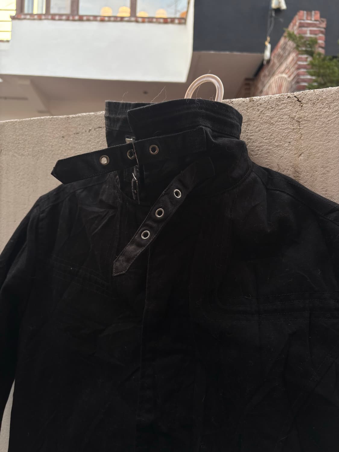 블랙 벨트 자켓 상품이미지2