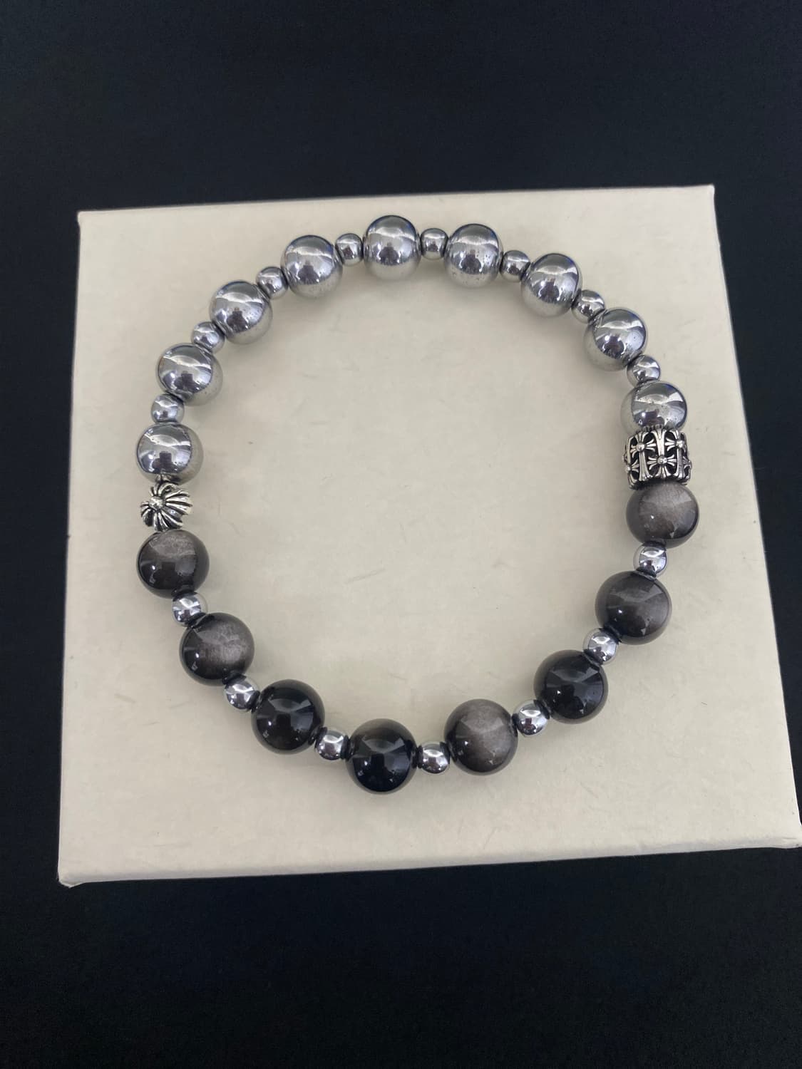 실버 옵시디언  팔찌 상품이미지2