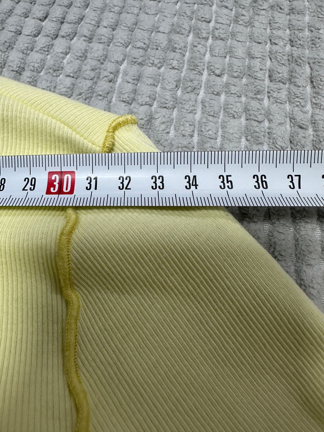 디젤 옐로우 골지 가디건 상품이미지5