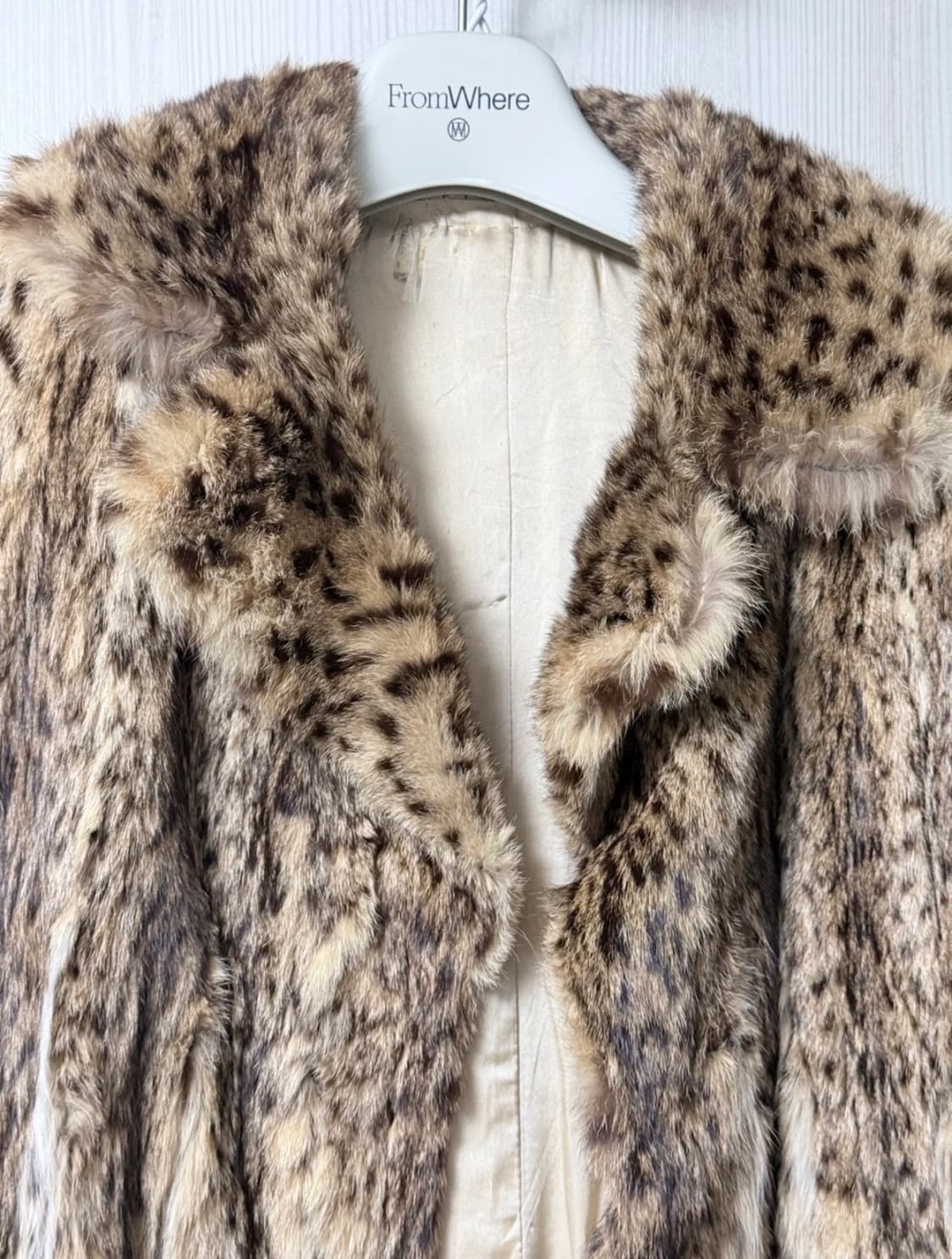 빈티지 리얼 퍼코트 상품이미지3