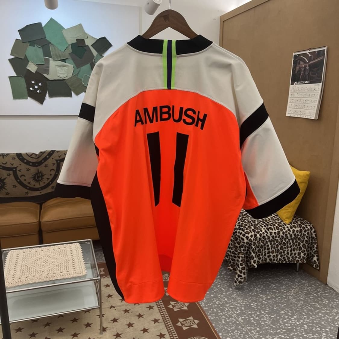 나이키 X 엠부쉬 올드스쿨 희귀 유카타 도복 져지 M C10332 상품이미지4