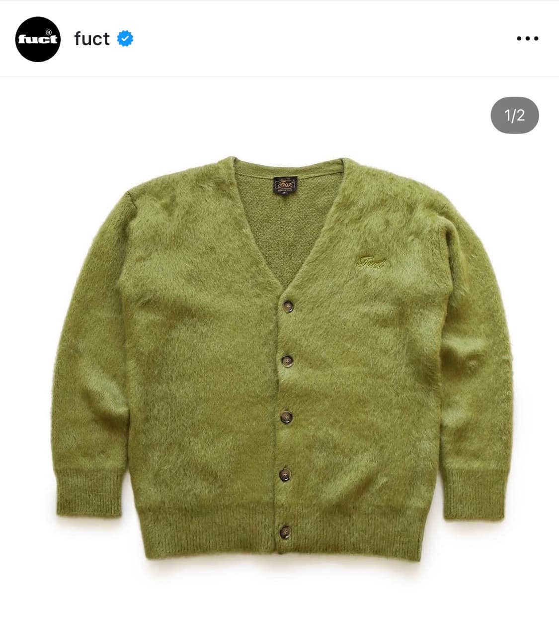 [XL] FUCT MOHAIR CARDIGAN 상품이미지2