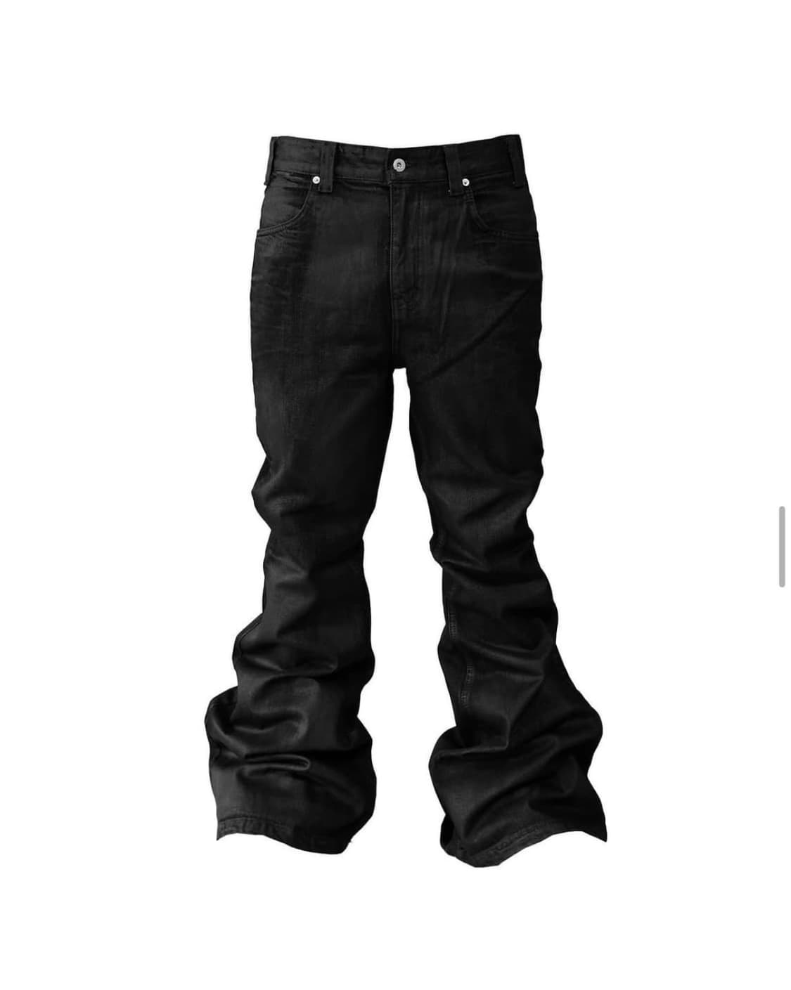 (구매)IFEELLUCKY 플레어 코팅 데님 구해요 상품이미지1