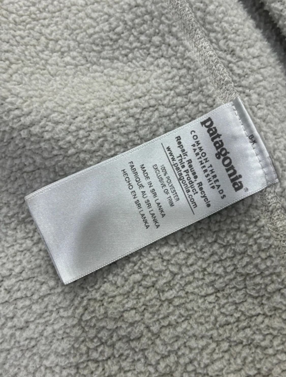 파타고니아 플리스 후드 집업 ~55 상품이미지10