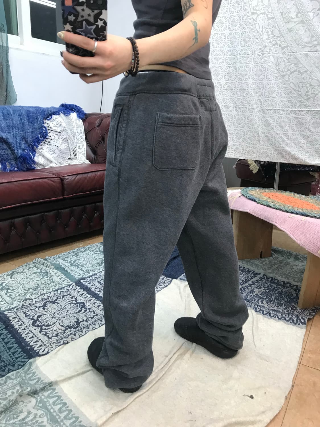 아베크롬비 밴딩 기모 트레이닝팬츠  상품이미지2