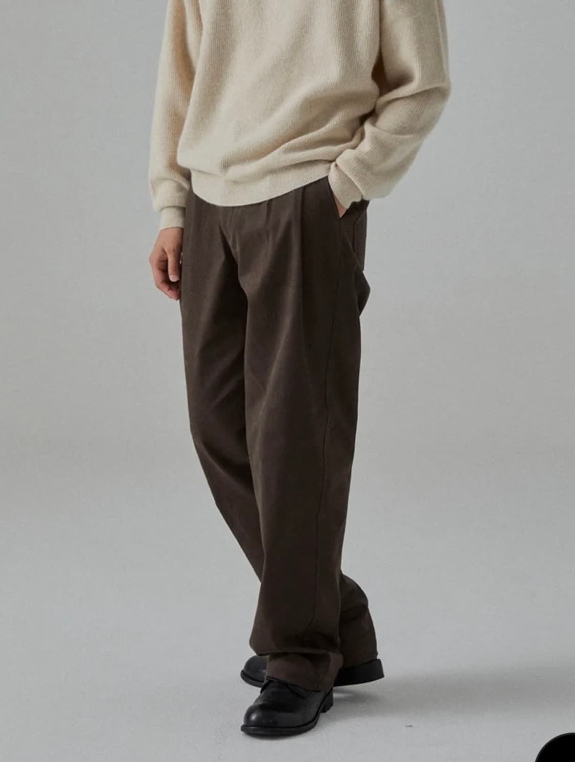 LEARVE 르아브 비조 코튼 팬츠 (미착용) 상품이미지1