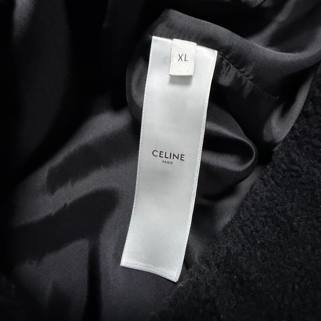 [블랙 XL/새상품급]셀린느 오슬롯 프린트 플리스 후드 후리스 상품이미지4