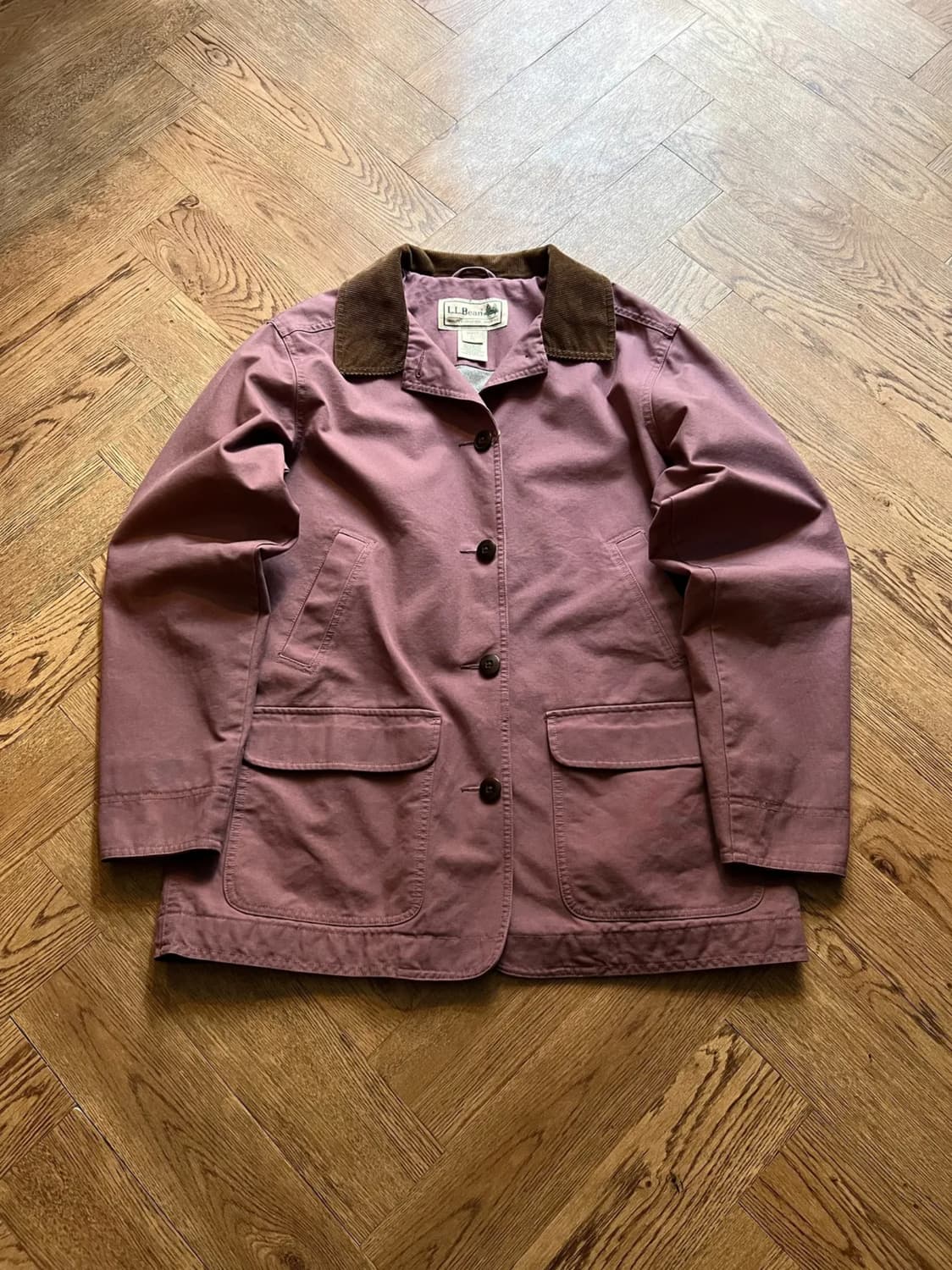 [L]L.L.Bean USA 엘엘빈 플럼 캔버스 헌팅 자켓 상품이미지1