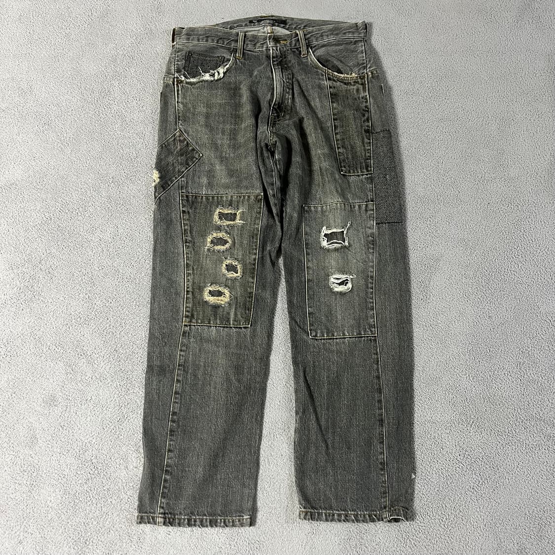 Destroyed detail pants 상품이미지1