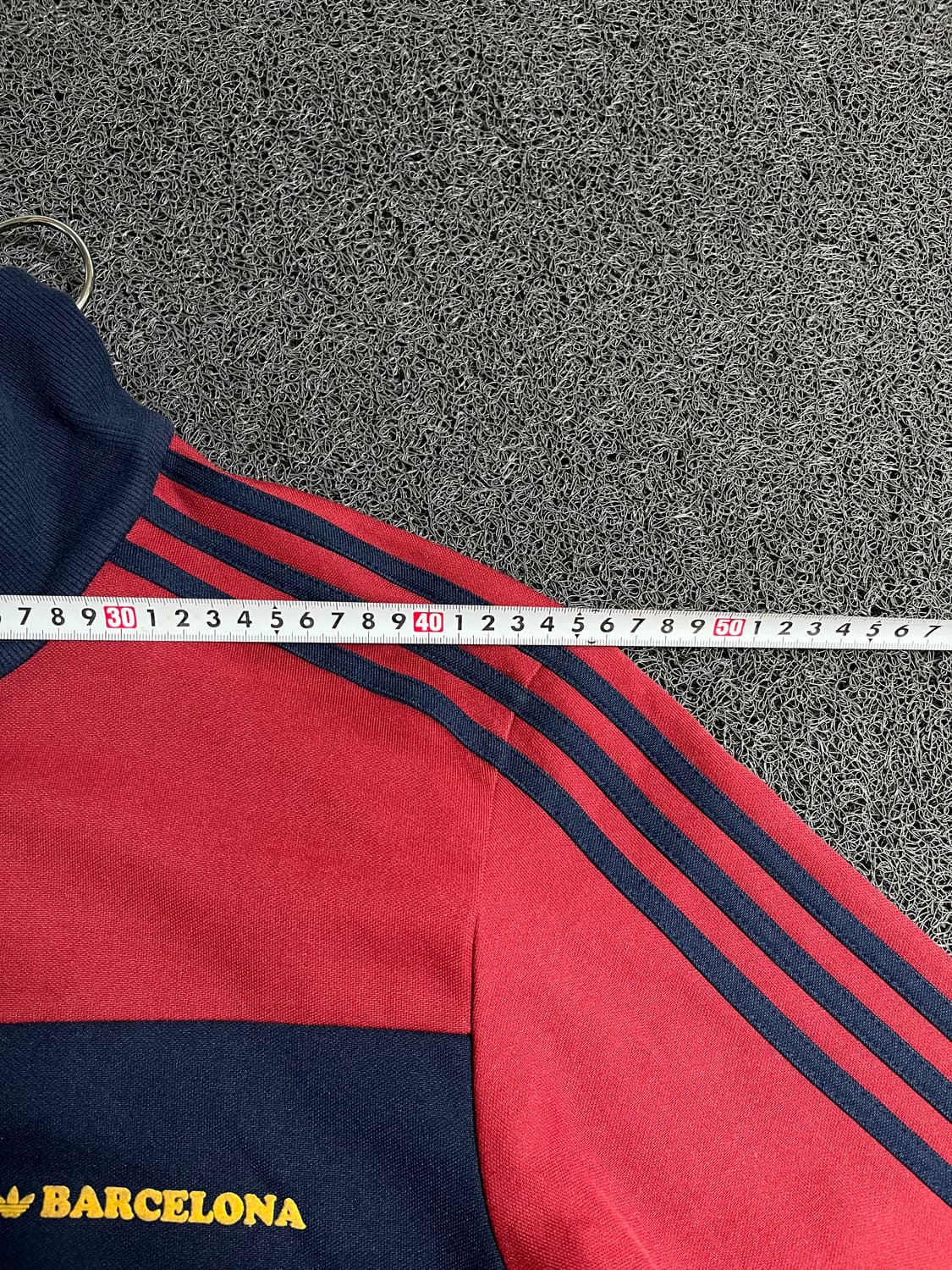 00s 아디다스 올드스쿨 바르셀로나 져지 버건디 M 상품이미지5