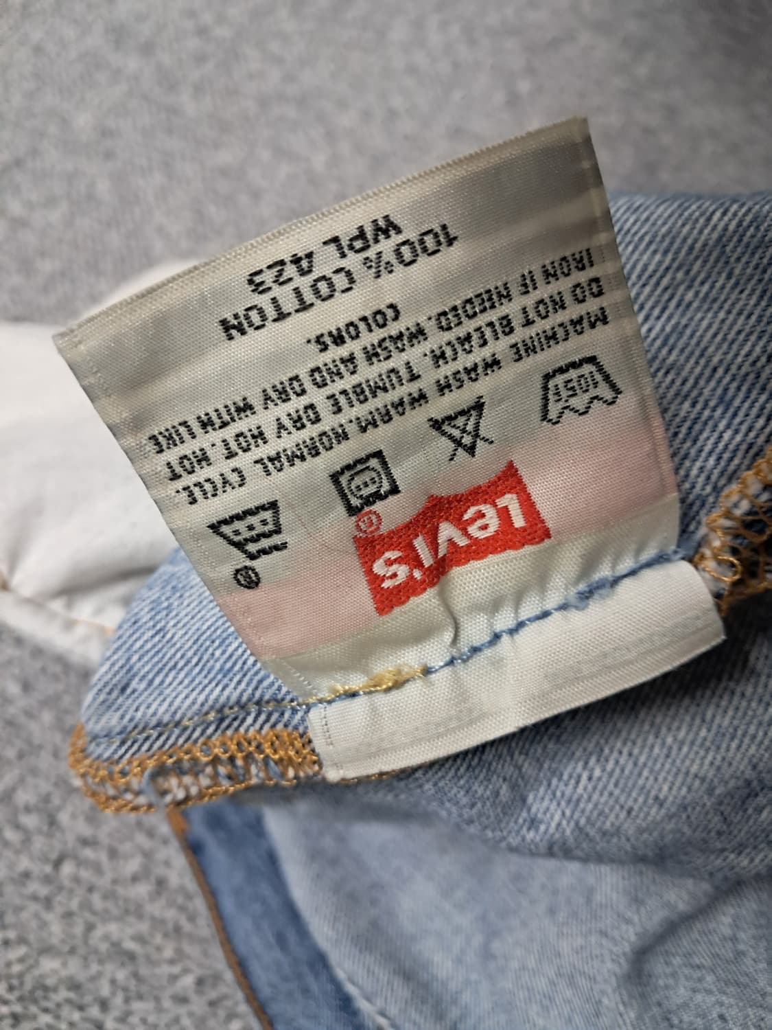 리바이스90s 501연청 상품이미지6