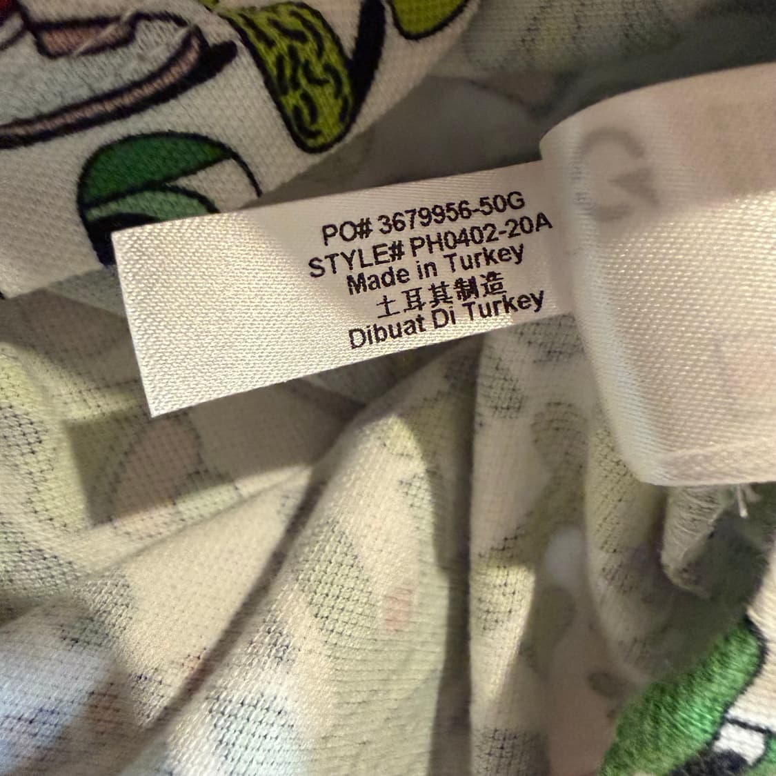 라코스테 x 제레미빌 크로코시리즈 올오버 프린트 폴로 반팔 티셔츠 상품이미지4