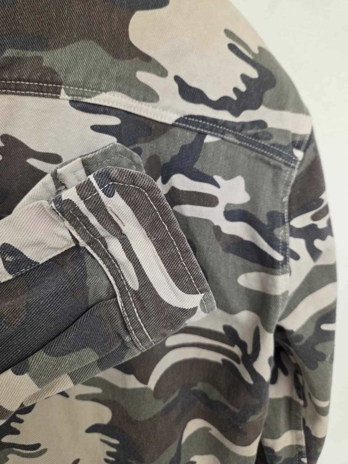 ZARA MAN 카모 패턴 셔츠 L 상품이미지6