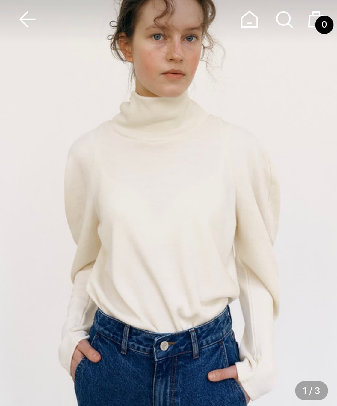 메종마레 la tulipe wool jersey ivory 상품이미지1