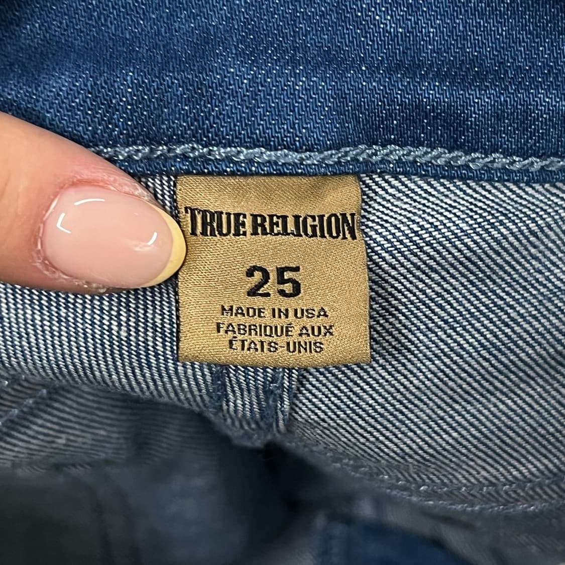 [정품/25] 트루릴리젼 데님 청바지 b19 상품이미지4