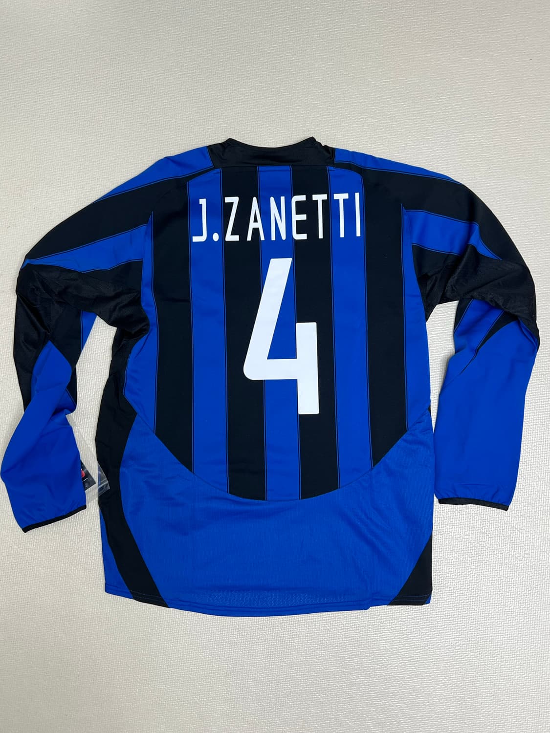 03/04 나이키 인터밀란 j.zanetti 마킹 롱슬리브져지 L사이즈 상품이미지6