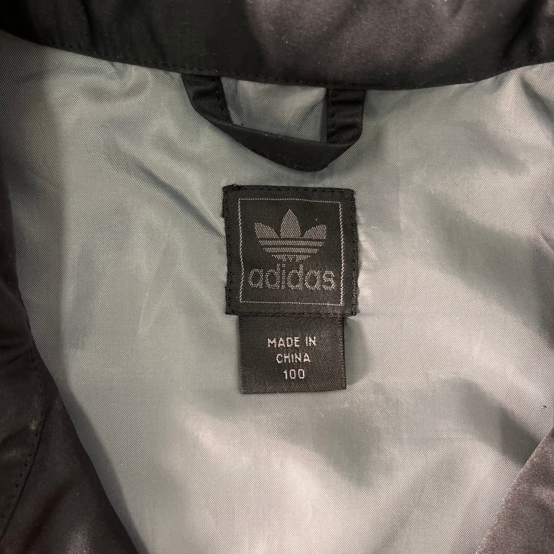 100 아디다스 90s 드라이빙 바이커 자켓  상품이미지3