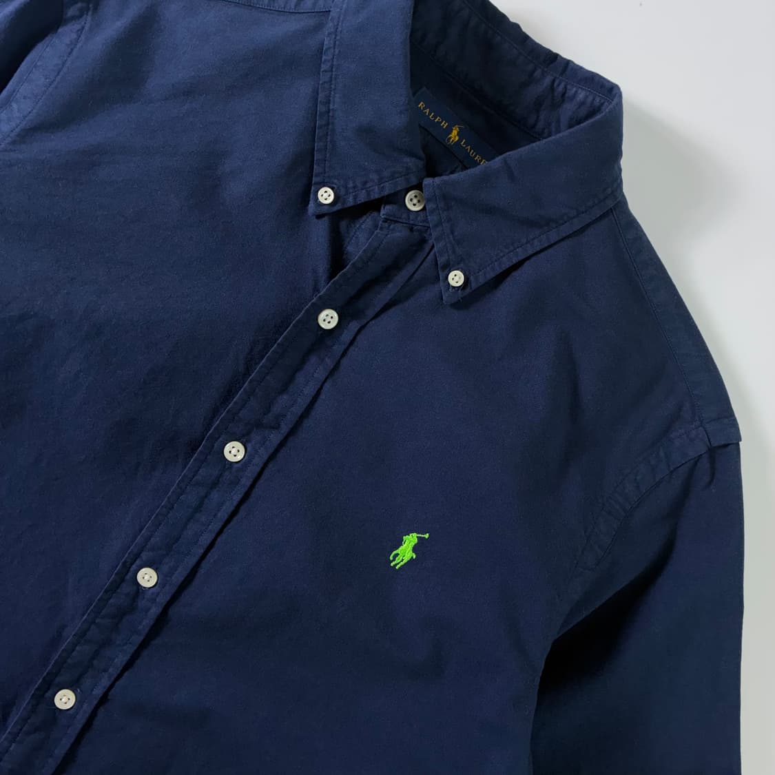 Polo 폴로 랄프로렌 네이비 옥스포드 셔츠 상품이미지3