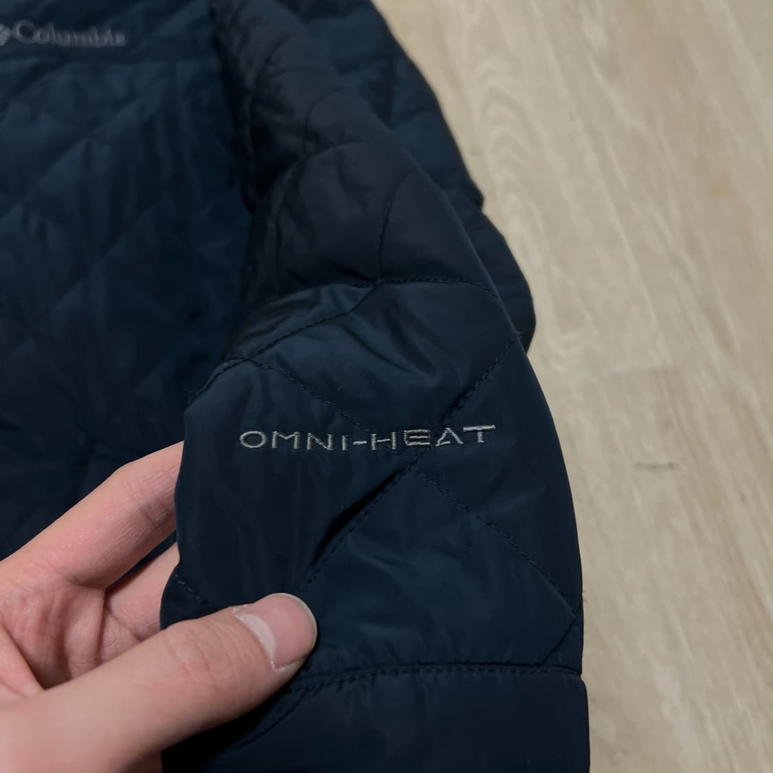 컬럼비아 남성 옴니히트 누빔 경량패딩 L/100  상품이미지4